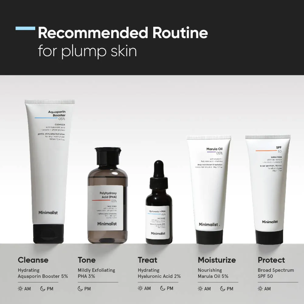 Minimalist Hyaluronic + Pga 02% Face Serum Mini
