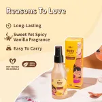 Plum BodyLovin Smokin Vanilla Body Mist For A Long Lasting Vanilla Fragrance view 3