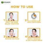 Garnier Hydra Bomb Eye Serum Mask - Orange view 5