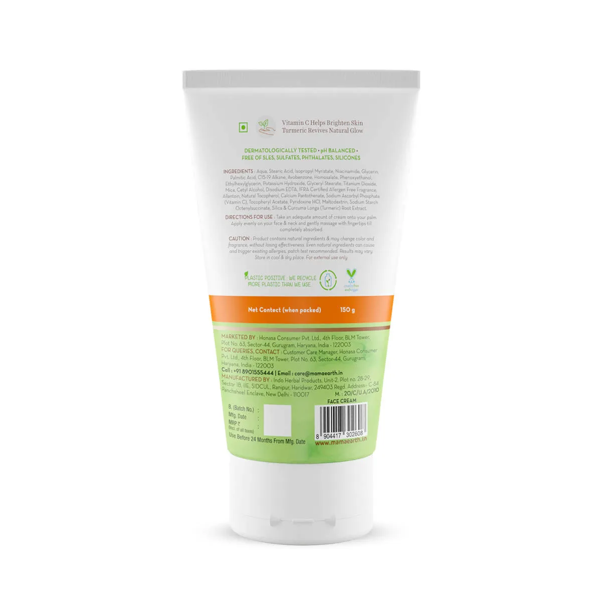 Mamaearth Vitamin C Daily Glow Face Cream With Vitamin C & Turmeric