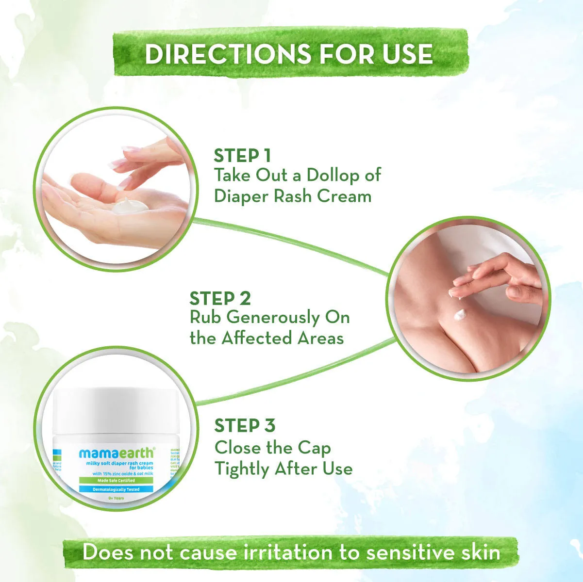 Mamaearth Milky Soft Diaper Rash Cream For Babies