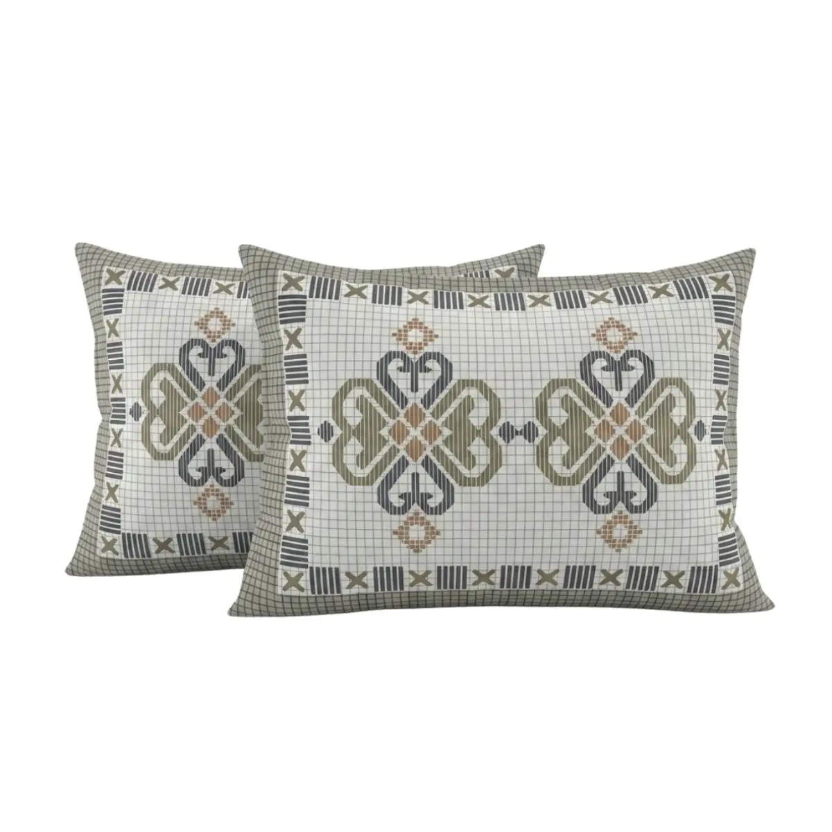 Pure Cotton Jaipuri King Bedsheet (geometric Print)