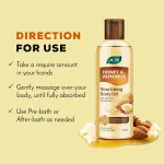 Joy Body Oil for Glowing Skin, Nourishing, Non-Greasy, Quick Absorbing, Honey & Almond view 5