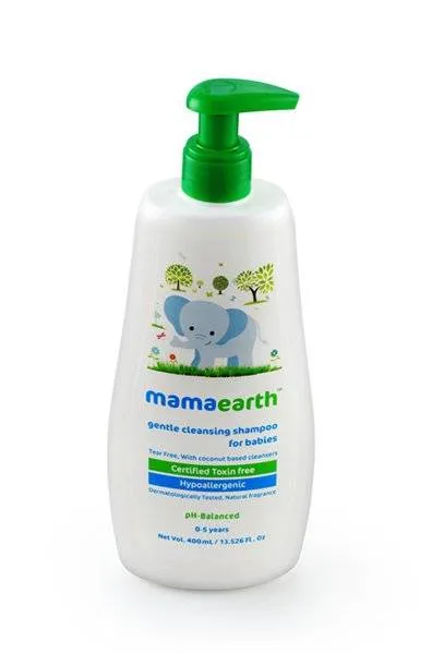 Mamaearth Gentle Cleansing Shampoo For Babies