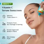 Pilgrim Glow Trio Vitamin C Serum, Sunscreen & Hydra Glow Moisturizer for Brighter & Glass Glow Skin view 4