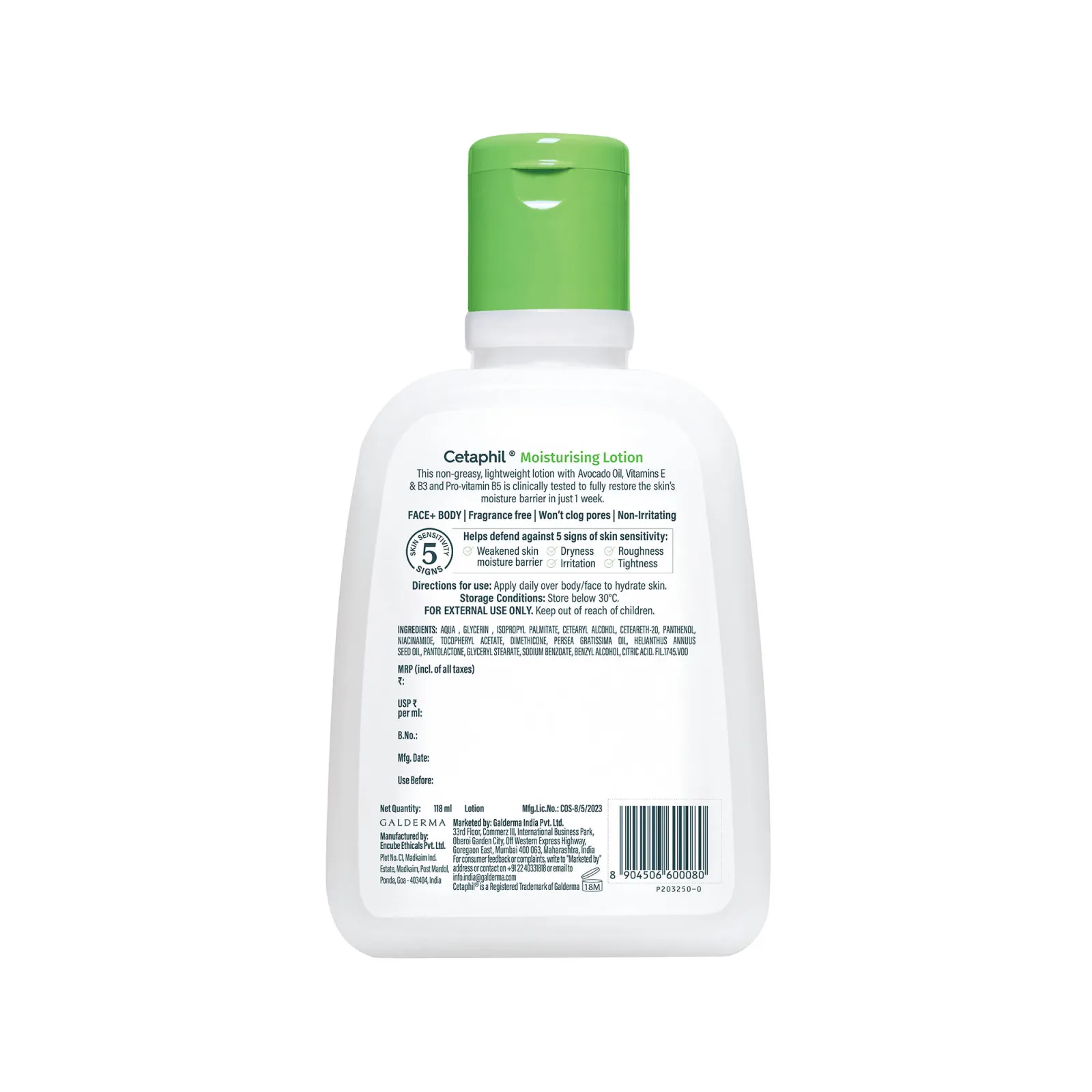 Cetaphil Moisturising Lotion For 48-Hour Hydration Restores Moisture Barrier In 1 Week