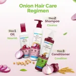 Mamaearth Onion Shampoo For Hair Growth & Hair Fall Control With Onion & Plant Keratin view 6