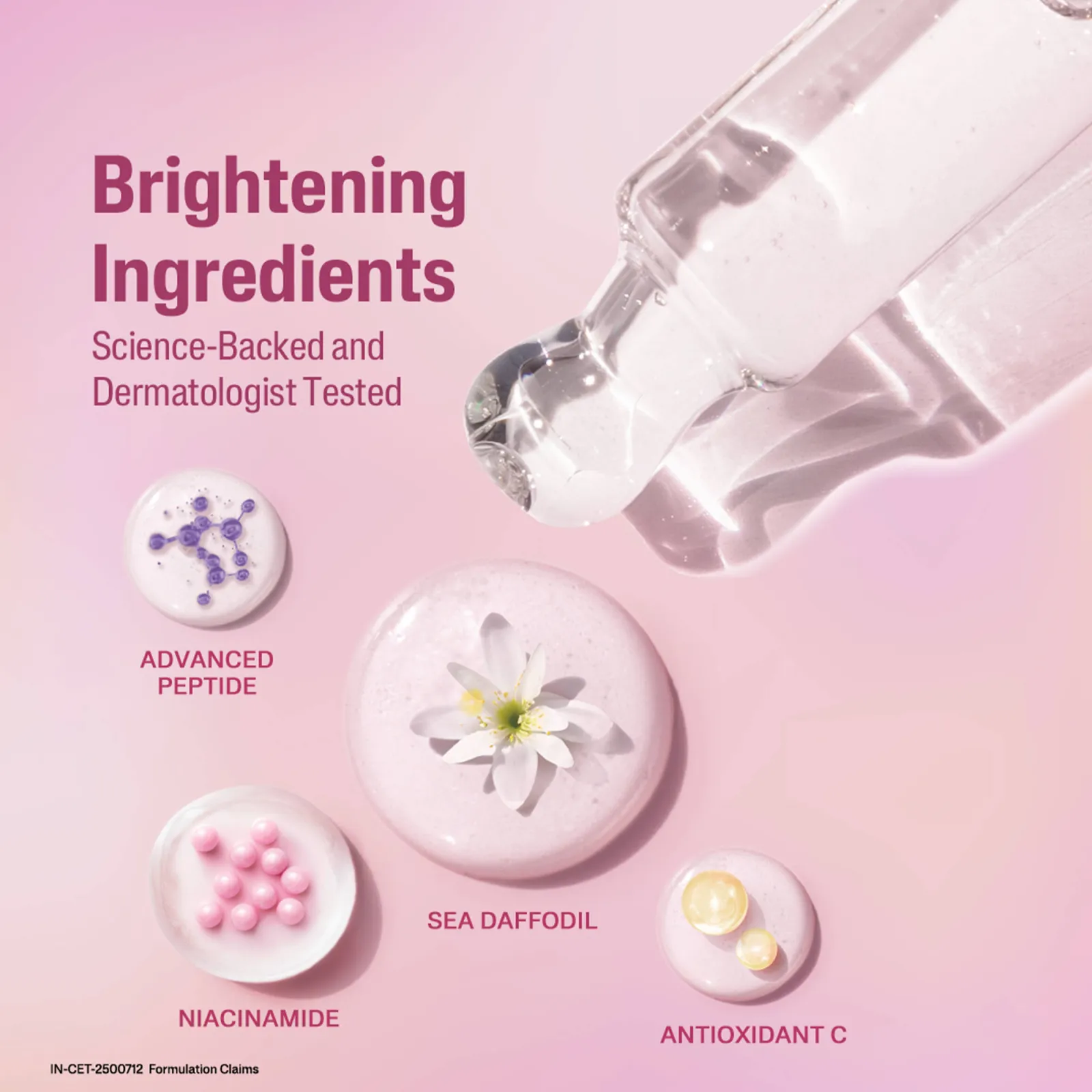 Cetaphil BHR Perfecting Seum With Peptides, Niacinamide Penetrates 15 Layers Deep