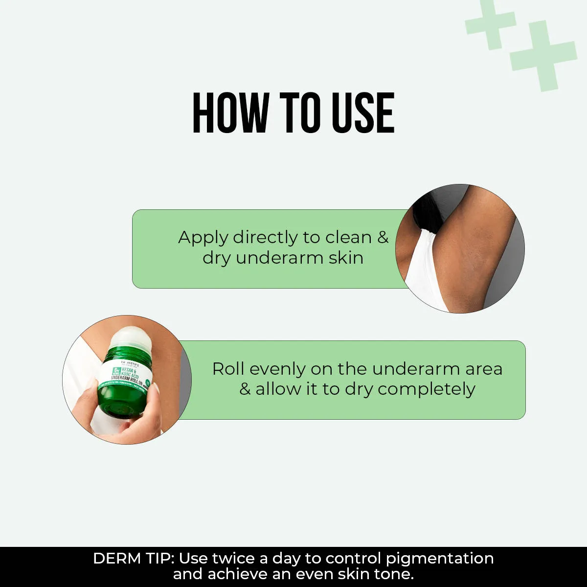 Dr. Sheth's 6% Actives Kesar & Kojic Acid Underarm Roll-On