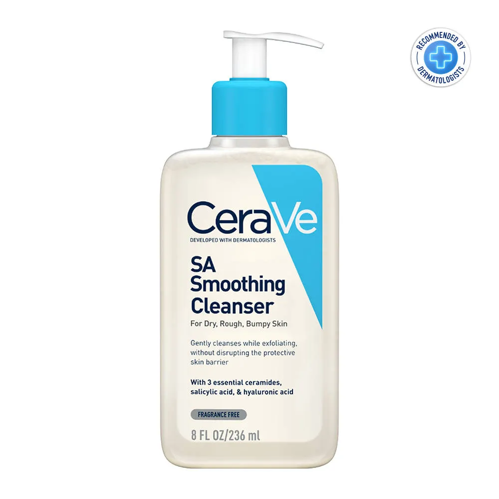 CeraVe Salicylic acid Face Wash & AM lotion with SPF 50, Exfoliation & Sun protection - Pack of 2