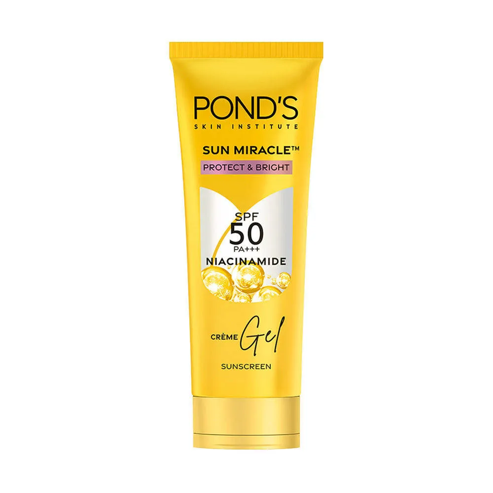 Pond's Ponds Sun Miracle Niacinamide Sunscreen Creme Gel SPF 50 PA+++