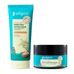 Pilgrim Hydra Glow Duo Hydra Glow Facewash & Moisturizer for Korean Glass Skin Glow, Deeply Hydrates view 6