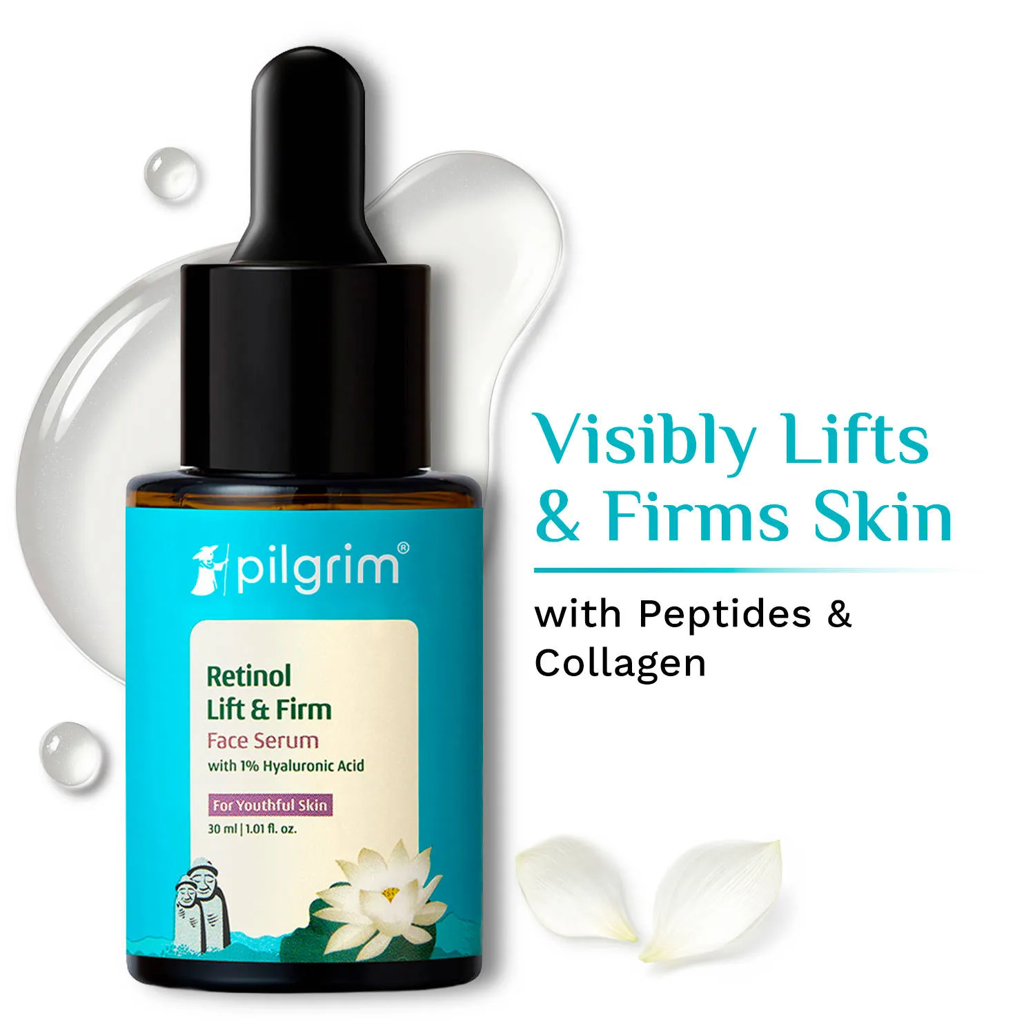 Pilgrim Retinol & Hyaluronic Acid Lift & Firm Serum