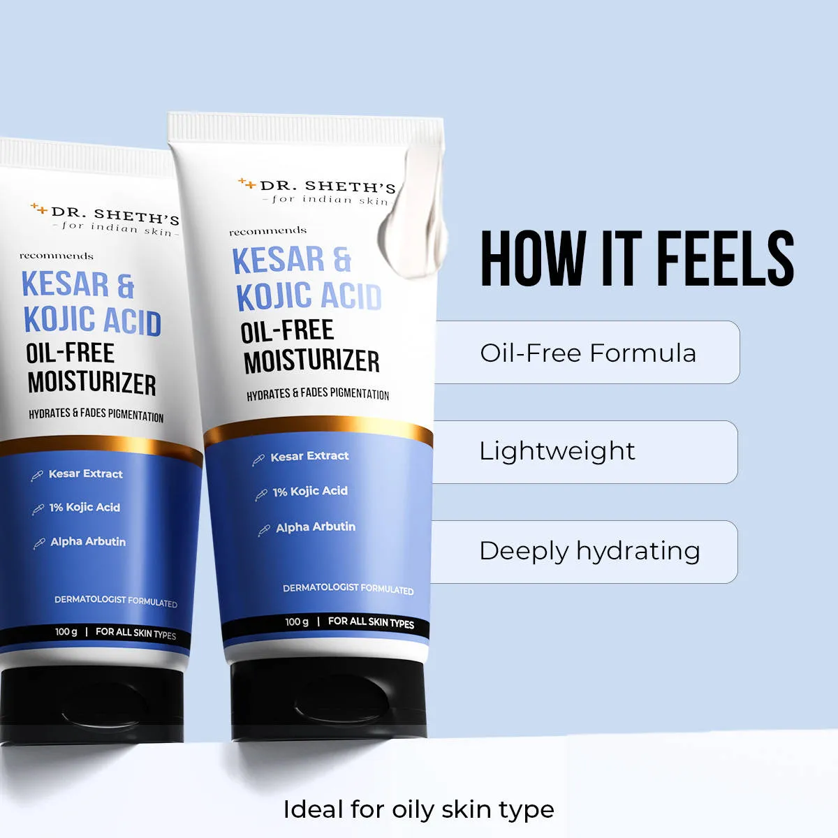Dr. Sheth's Kesar & Kojic Acid Oil-Free Moisturizer