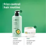 Plum Avocado & Argan Oil Sulphate-Free Shampoo For Frizzy Hair view 9