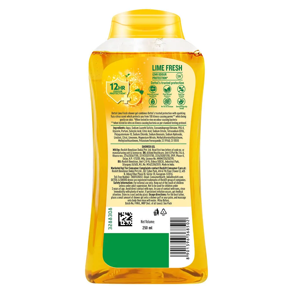 Dettol Refresh Body Wash - Yuzu Citrus