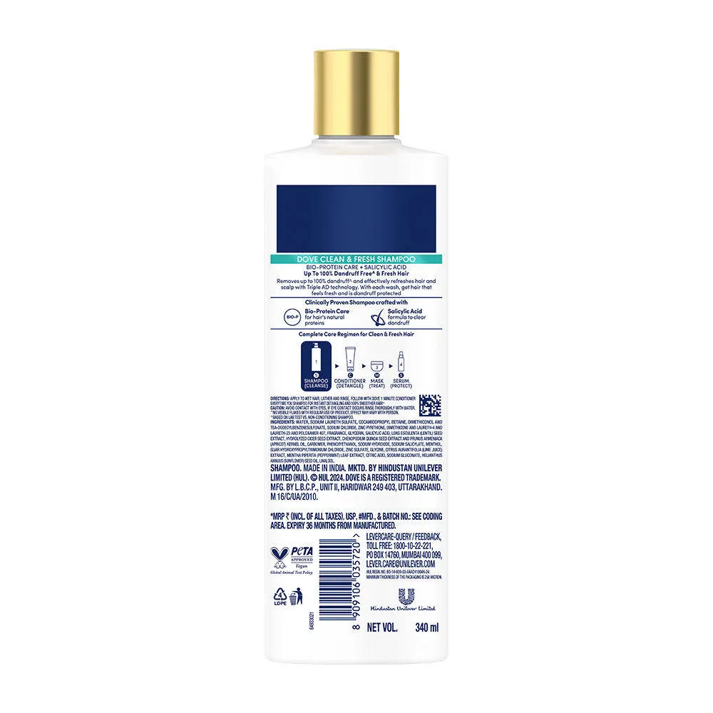 Dove Dandruff Clean & Fresh Shampoo