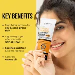 Dr. Sheth's Centella & Niacinamide Oil-Free Matte Sunscreen SPF 50+ PA++++ view 5