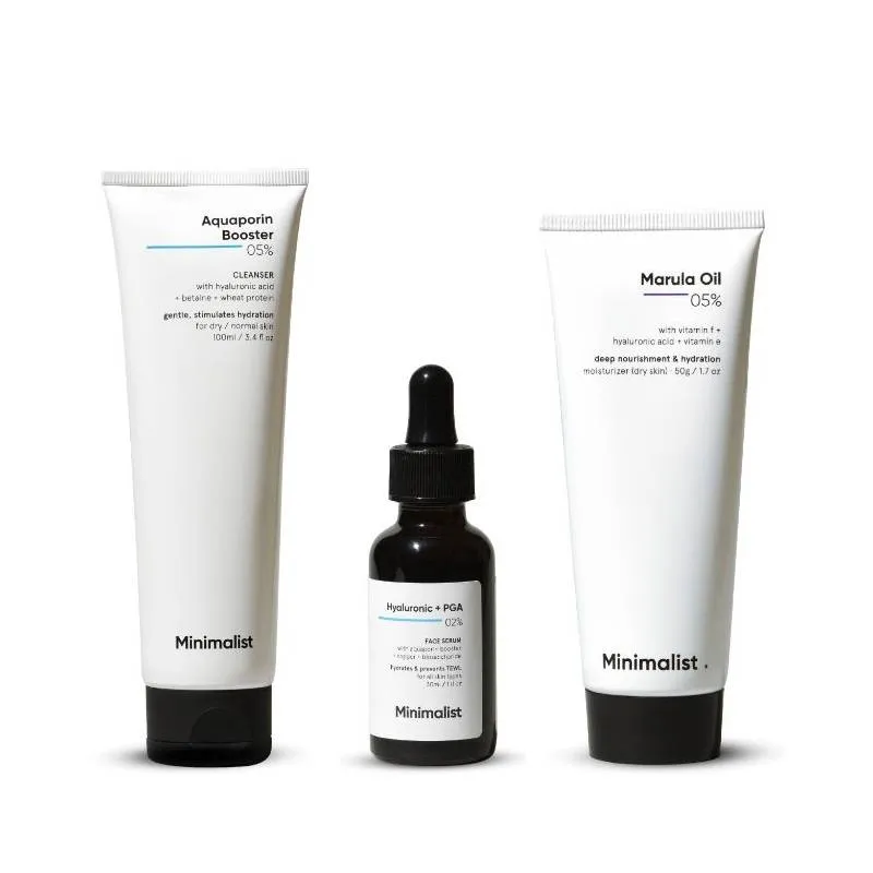 Minimalist Dry Skincare Kit