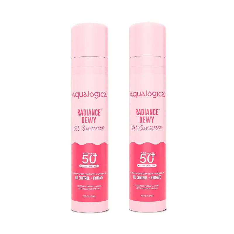 Aqualogica Radiance+ Dewy Sunscreen - Pack Of 2