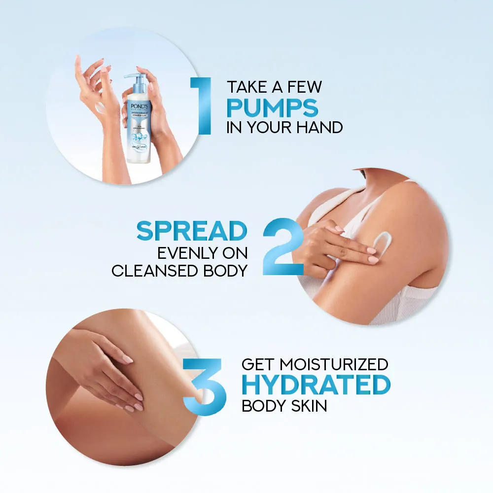 Pond's Ponds Hydra Miracle Body Gel Lotion With Hyaluronic