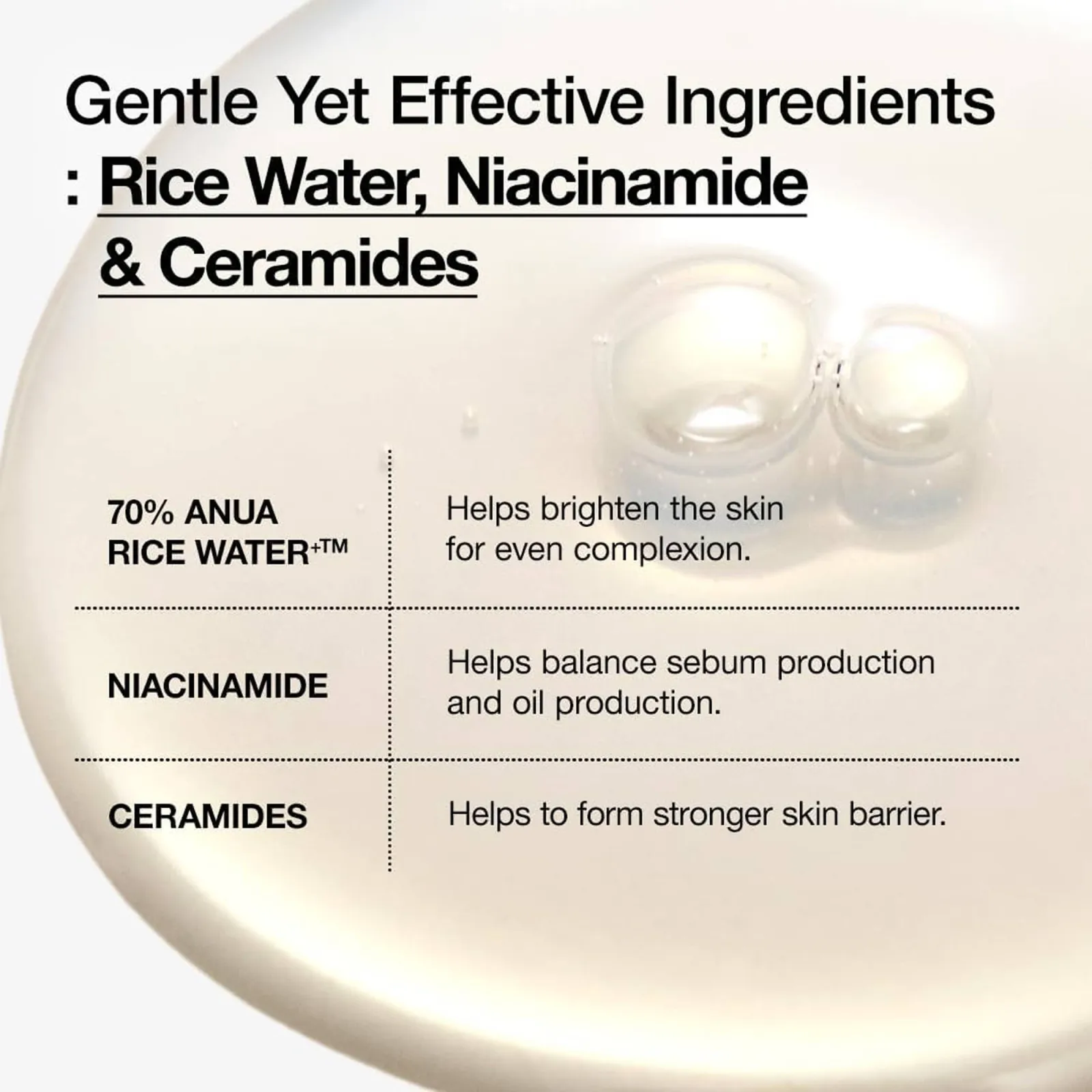 Anua Rice 70 Glow Milky Toner with Niacinamide & Ceramide For Glass Skin & Healthy Skin Barrier