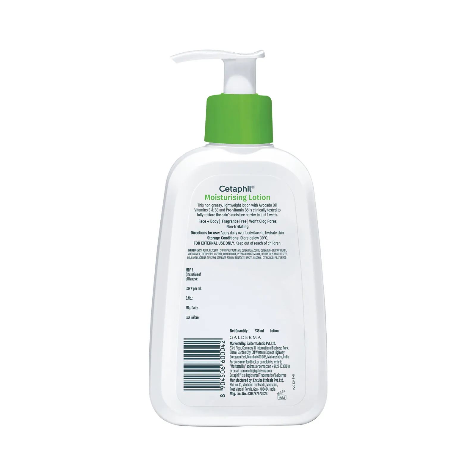 Cetaphil Moisturising Lotion For 48-Hour Hydration Restores Moisture Barrier In 1 Week