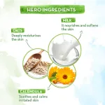 Mamaearth Milky Soft Head to Toe Wash With Oats, Milk, and Calendula for Babies view 3
