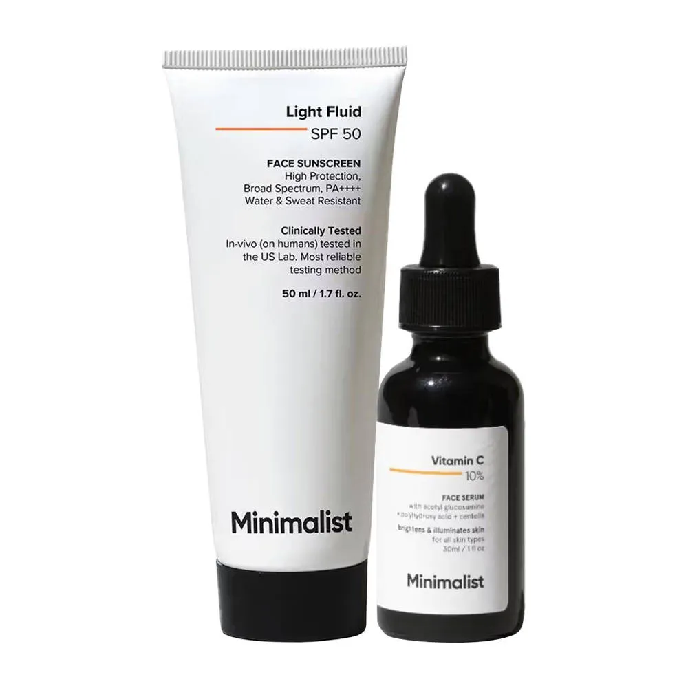 Minimalist Glow & Protect Combo