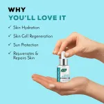 Joy Hydrating Hyaluronic Face Serum for Intensive Repair, Tighens Pores & Improves Skin Texture view 5