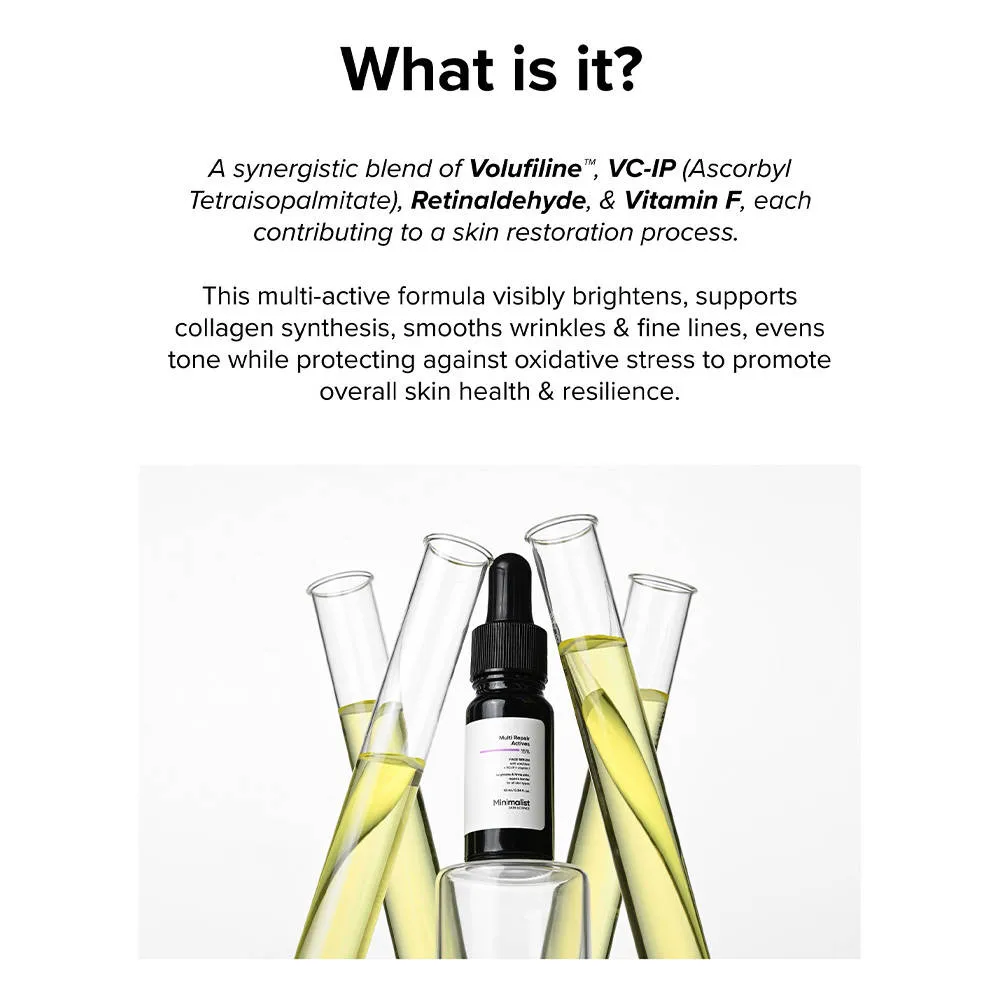 Minimalist Multi Repair Actives 15% Face Serum