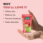 Joy Apple Face Wash For Skin Softening, Dead Skin Removal & Exfoliation For Soft & Supple Skin view 4