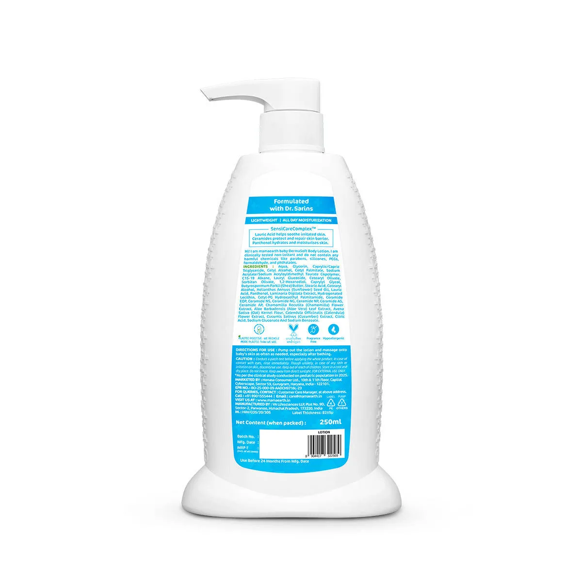 Mamaearth Baby Dermasoft Body Lotion