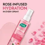 Joy Pink Rose refreshing Hydrating Face Toner With Hazel & PepperMint For Hydrating Skin pH Balanced, Alcohol Free & For All Skin Types view 4