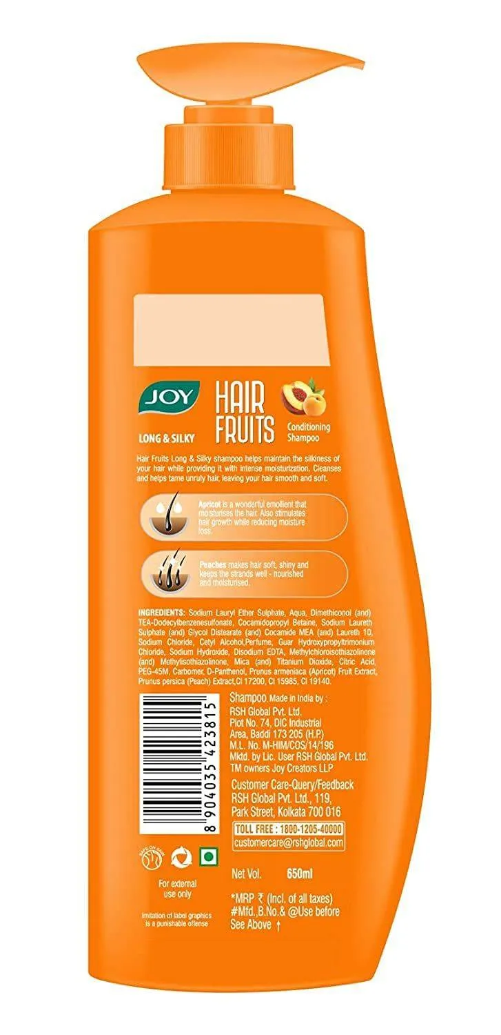 Joy Hair Fruits Long & Silky Conditioning Shampoo