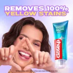 Close Up Closeup White Now Stain Eraser Toothpaste view 2