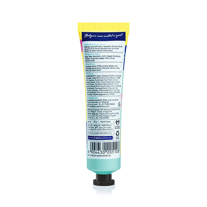 Plum Bodylovin' Vanilla Caramello Hand Cream