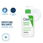CeraVe Hydrating Cleanser Non-Foaming Face Wash for Dry Skin with Ceramides, Dermatologist Recommend view 15