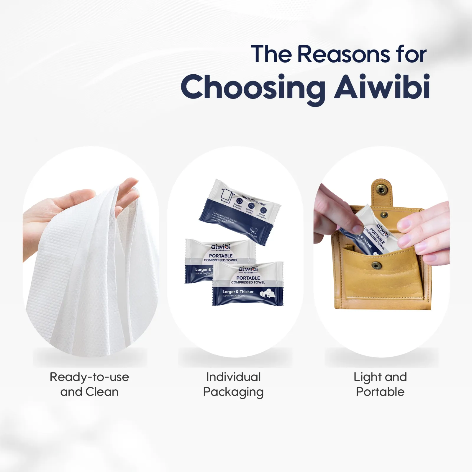 Aiwibi Portable Compressed Towel