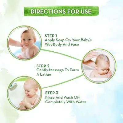 Mamaearth Milky Soft Bathing Bar For Babies With Oats, Milk & Calendula