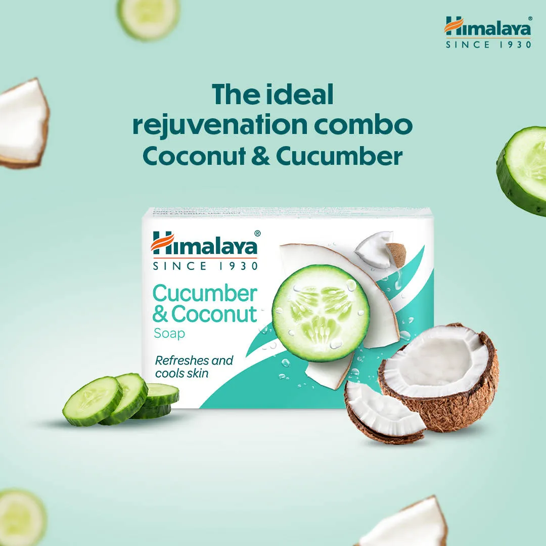 Himalaya Cucumber and Coconut Soap - Pack of 6