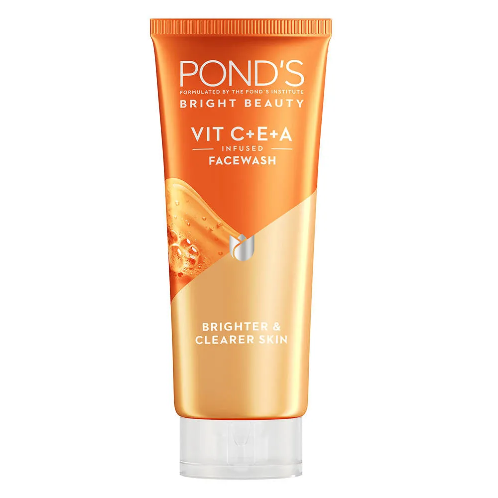 Pond's Ponds Bright Beauty Vitamin C+E+A Gel Face Wash