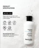 Minimalist Hydrating Factors 7.3% Hair Shampoo view 7