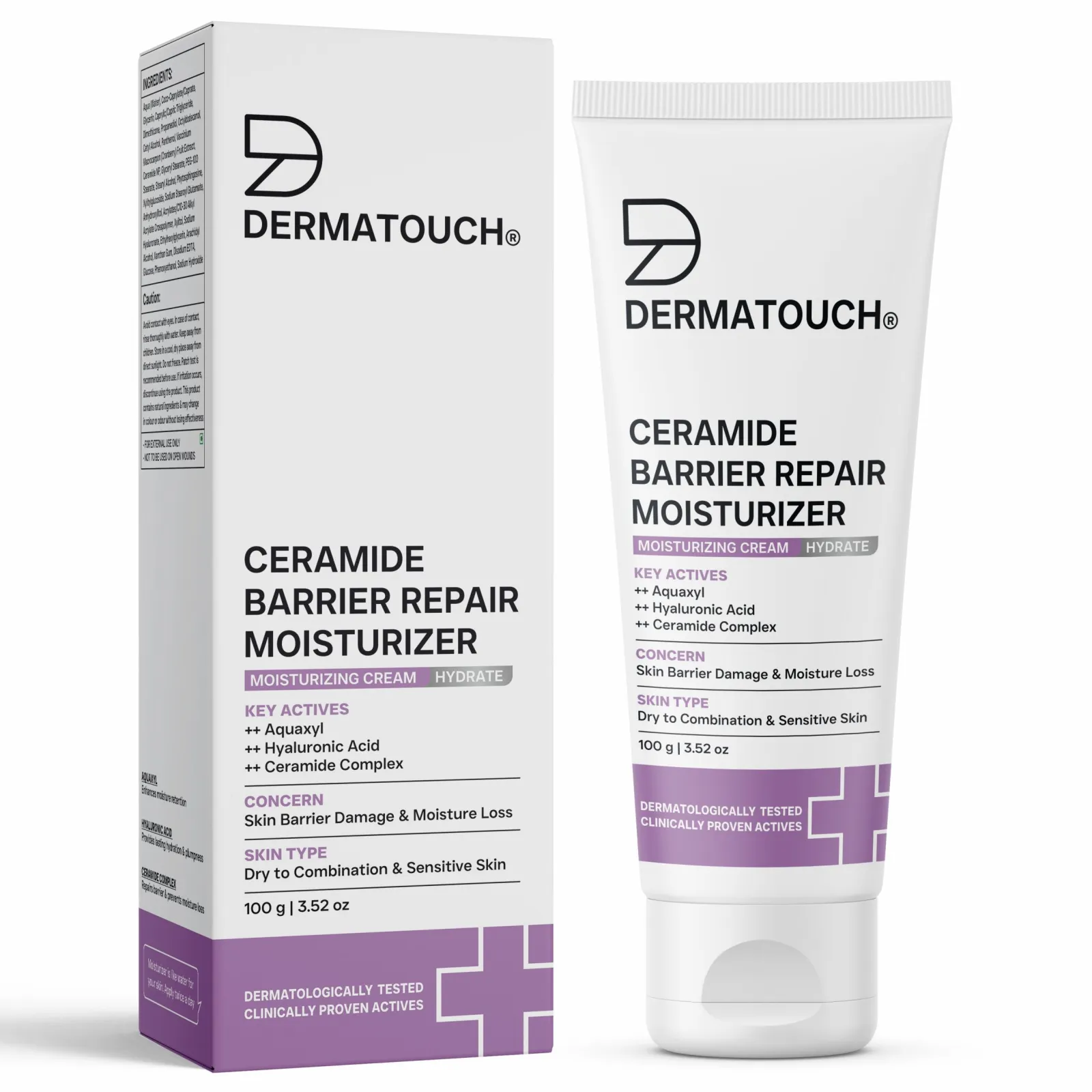 Dermatouch Ceramide Barrier Repair Moisturizer for Barrier Repair & Hydration
