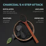 Joy Activated Charcoal Face Wash For Oily Skin To Controls Oil & Removes Dirt & Blackheads view 3