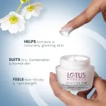 Lotus Herbals Whiteglow Skin Whitening & Brightening Nourishing Night Face Cream With Niacinamide view 4