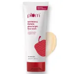 Plum Saffron & Papaya Glow Bright Gel Face Wash For Daily Use - Fights Dullness & Evens Skin Tone view 2