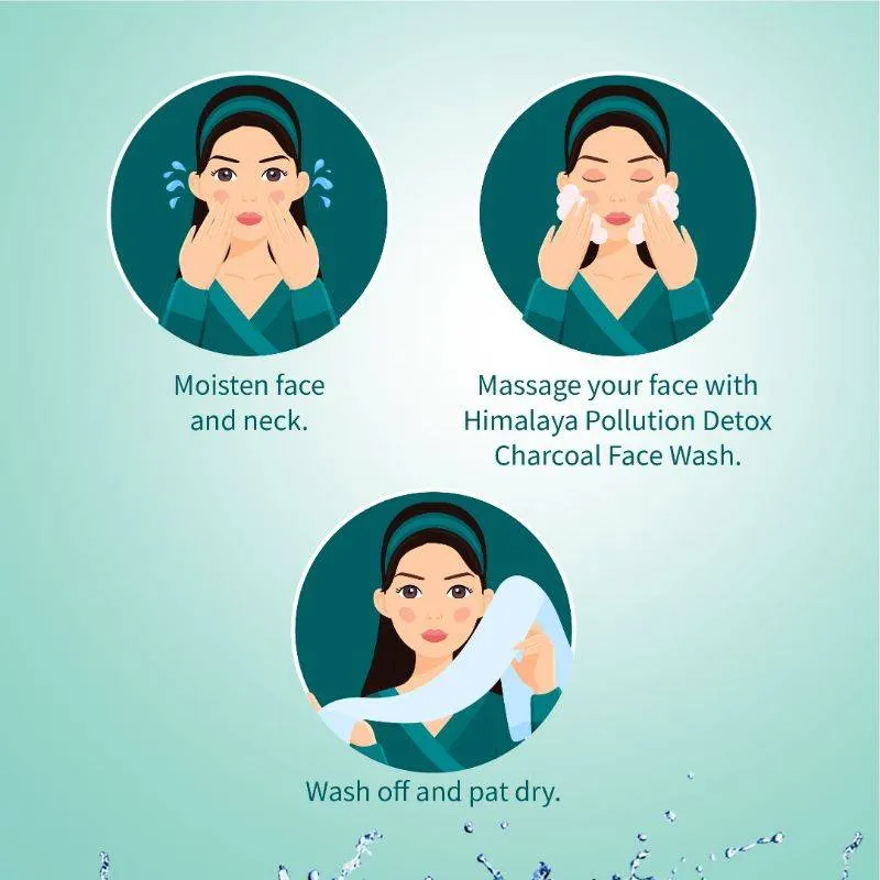 Himalaya Pollution Detox Charcoal Face Scrub