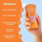 Lotus Herbals Safe Sun Kids Sunscreen Cream - Sensitive Skin Formula, SPF 25, Non Greasy view 7
