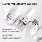 Anua Retinol 0.3 Niacin Renewing Serum, Anti-Aging Serum with Peptides Reduces Fine Lines & Wrinkles view 3